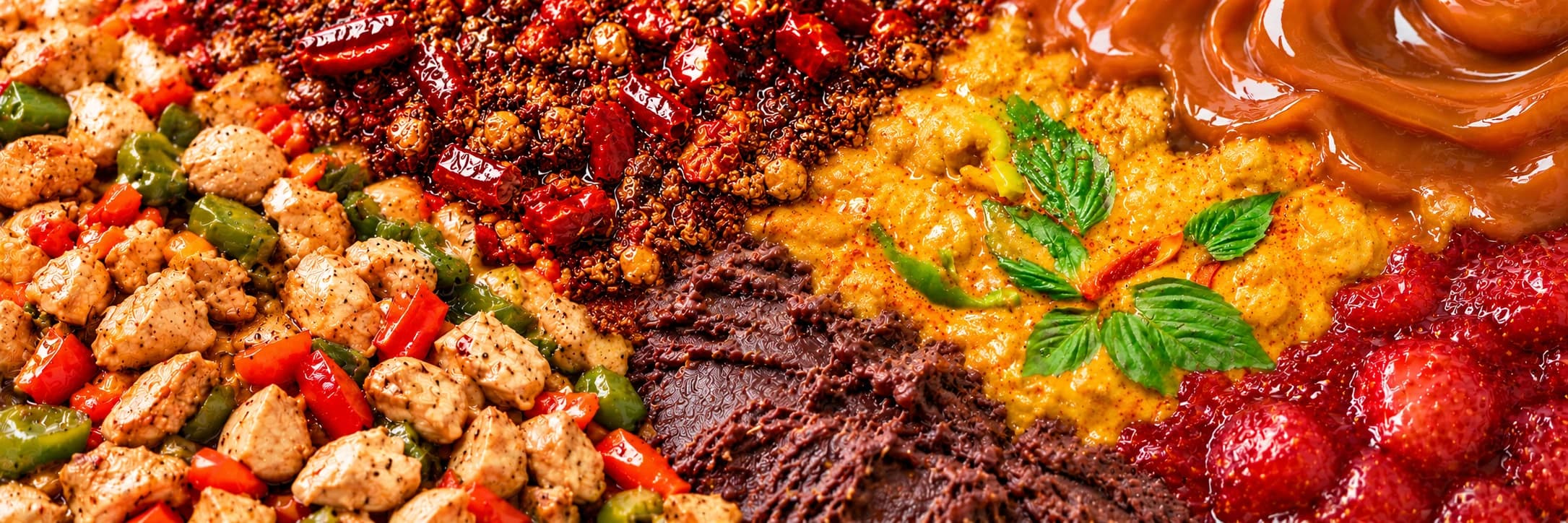 Примеры приготовления продуктов: блюда, соусы, сладкие начинки и джемы